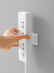 Phụ Kiện Gắn Tường Đế Đỡ Ổ Cắm Điện Phụ Kiện Dây Cáp Đế Đỡ Ổ Cắm Điện Không Cần Khoan Chống Thấm Nước Dây Đai