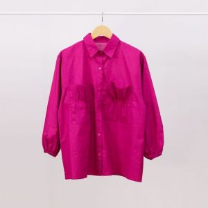 Cantika Top Linen  Kemeja wanita terbaru