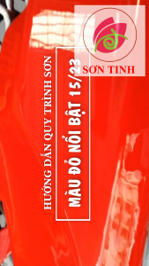 Sơn xịt xe máy Samurai màu đỏ nổi bật 15/23 (400 ml)