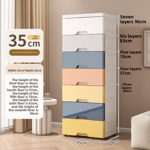 ZHUOLESHI | Plastic Multi-layer Drawer Storage Cabinet