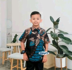 Batik Couple Keluarga Terlengkap Motif Sangkuriang Hijau Size M L XL XXL - Batik Family - Sarimbit Batik Keluarga - Atasan Batik Couple - Batik Keluarga - Batik Couple Keluarga