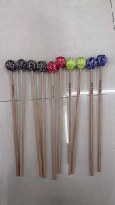 IRIN | IRIN FA-02 Marimba Mallet Drumsticks Wool Rubber Head Beech Handle Drum Sticks Percussion Instrument Parts & Accessories