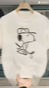 LC.TRADING เสื้อยืดแฟชั่นการ์ตูน ทันสมัย ใส่ได้ทั้งผู้หญิงเเละผู้ชาย เสื้อคอกลม เเขนสั้น ใส่สบาย ใส่ได้หลายรูปแบบ B0229