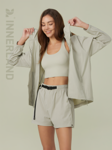 UV Protection Water-Resistant Adjustable Dual-Wear Windbreaker