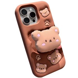 DAIMANG | Cute & Protective Cartoon Bear iPhone Case