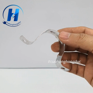 Móc Omega (Cùm) Phi 21 27 34 42 49 60 90 Đai Ôm Giữ Ống Inox