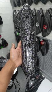 Forged Cover knalpot / tutup knalpot airblade vietnam vario 125&150 esp pcx cbu