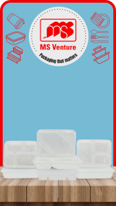 {MSV-WS} 3-4 Compartments Lunch Box Microwavable Plastic Takeaway Anti Leak MS 1200TC 1200TS 1200QC 1300TC 1800TC 1200A