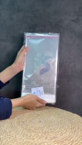 Plastik Display Tebal 15x25 cm 40 Mic Isi 100 Lembar - Plastik Gantung untuk Kemasan Aksesoris & Snack