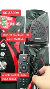 Speaker Aktif RINREI SR-8899V Extra Super Sound Bluetooth SUPER BASS / Rinrei SR 8899V / SPEAKER AKTIF MURAH ~NOS