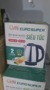Bình đun siêu tốc Sunhouse SHD1351 - ấm siêu tốc eurosuper
