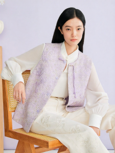 YINER | Chinese Style Embroidered Vest