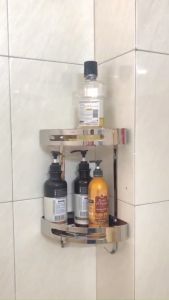 Kệ Góc Có Móc Treo hàng dày GR01