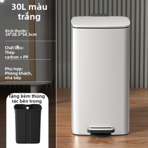 HS | Nắp Thùng Rác Bếp Có Đạp
