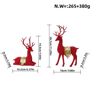 Trang Trí Nhà Noel Hình Hươu