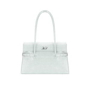 JANDRESS | Original Crocodile Pattern Commuter Briefcase Tote Bag Large Capacity