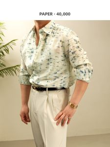 Light and Cool Summer Casual Linen Shirt