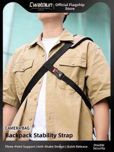 Cwatcun | Crossbody Camera Strap for DSLR with Stabilizer