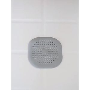 Lumbley Lưới lọc rác cống thoát nước TPR 14cm x 14cm Chống tắc nghẽn chống rỉ bền cho bồn rửa bồn tắm 1 cái