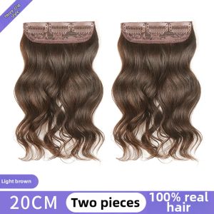 YIMEI | Natural Fluffy Real Hair Wigs wavy long