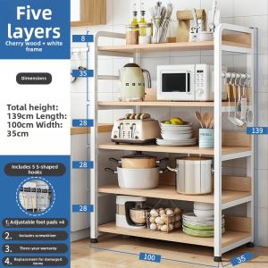 Multifunction Storage Shelf for Office Living Room