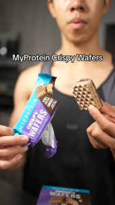 Myprotein Protein Crispy Wafers 2-10 packs | Myprotein Bar | Muscle Builder | 15g Protein per pack