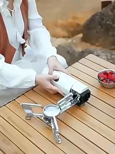 Windproof Butane Burner: Your Ultimate Lightweight Camping Gear