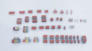 75pcs Terminal Blok Konektor Box 2/3/5 Port - PCT penghubung kabel connector 212/213/215