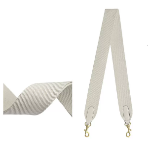 Wide Canvas Bag Strap Accessories Genuine Leather Shoulder Strap Bucket Bag Replacement Crossbody Versatile Pure Color