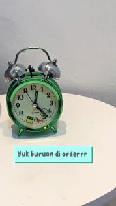 JAM WEKER KLASIK METALIK GLOW IN THE DARK / JAM WEKER GLOW IN THE DARK