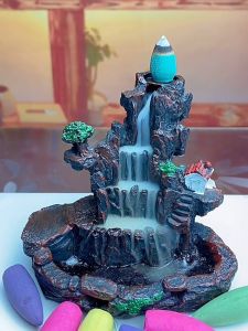 Resin Backflow Incense Burner Waterfall Incense Stick Holder/Incense Cone Holder/Insenso Stick Home Decor