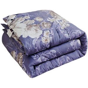 100% Silk Fiber Quilt Double Size Spring Autumn Lightweight Summer Cool Single Person Thick Winter Warm Core All Seasons