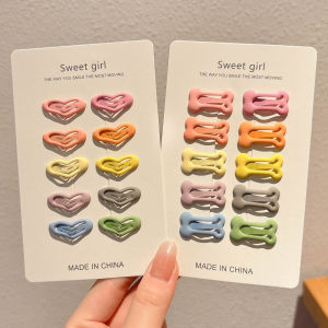 NING ZHOU | Colorful Mini Hair Clips For Children To Fix Side Fringe