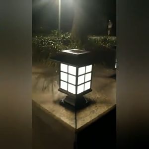 Lampu Tancap Taman Tenaga Surya / Lampu Pagar / Lampu Hias Taman Solar Garden Fence Light