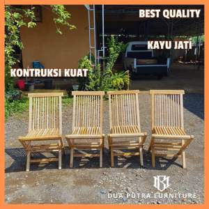 Kursi lipat jati kursi teras kursi outdoor kursi jati berkualitaskursi makan dll