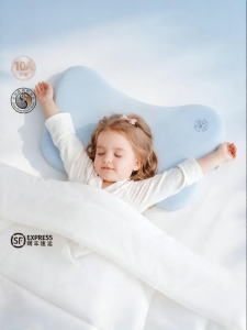 BUBBLE TREE | Breathable Sweat-Absorbing Spinal Health Silicone Pillow