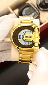 PENGIRIMAN INSTANT - Jam Tangan Pria skmei 2298 rantai water resist original