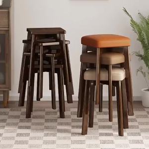 MOLORE | New Chinese Style Wooden Comfortable Multifunctional Stool