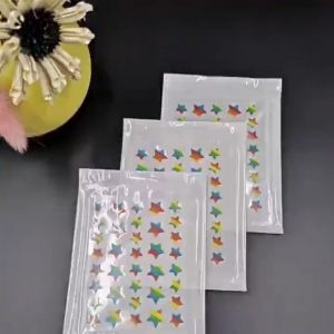 [พร้อมส่งวันถัดไป]แผ่นแปะรักษาสิว รูปดาว 5 สี แปะดูดสิวสําหรับติดตกแต่งส