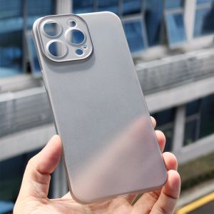 Fingerprint Resistant Skin-like Semi-transparent Phone Case for Xiaomi 14 15 pro Note13/12 Pro+ Redmi K60 K80 K40s Mix4 Hard Shell