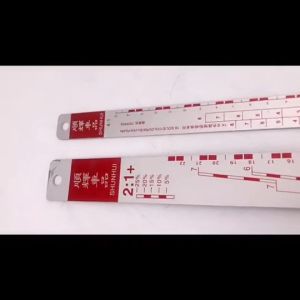 Car Paint Measuring Ruler 📏 Calibration Scale Mixing Stick Clearcoat Thinner Primer Clear | Pembaris Ukur Cat Kereta 调漆尺