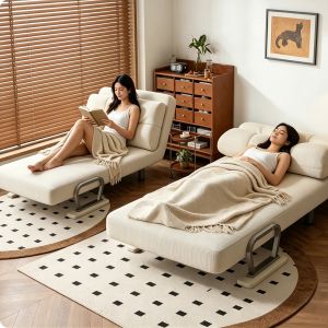 Compact Foldable Sofa Bed for Two People 1.2m