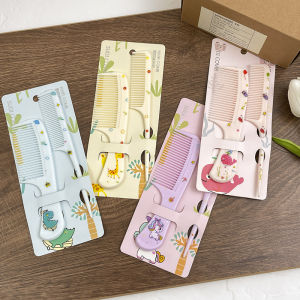 [ Ship Hỏa Tốc HN ] Set 2 Lược Chải Tóc Màu Sắc Họa Tiết Hoạt Hình Dễ Thương - Lược Gỡ Rối Tóc - Lược Massage Da Đầu - Lược Chống Tĩnh Điện Cho Tóc Sử Dụng Dầu Gội Dầu Xả