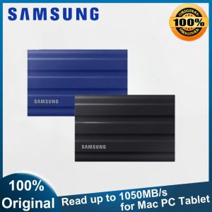 SAMSUNG T7 Shield Rugged PSSD - IP65 1TB/2TB/4TB Capacities USB 3.2 Type-C 1050MB/s Designed for Adventure Filmmakers