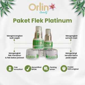 Flek tebal/ paket flek platinum Orlinbeauty/bpom/ori