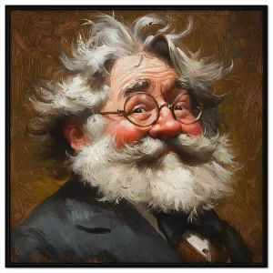 Tranh biếm họa chân dung.Tranh treo tườngdán tường nội thất.CGI-1304