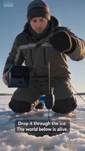 4.3 Inch IPS HD Ice Fishing Underwater Camera Infrared Night Vision 15M/30M Cable Monitor for Winter Lake Fishing