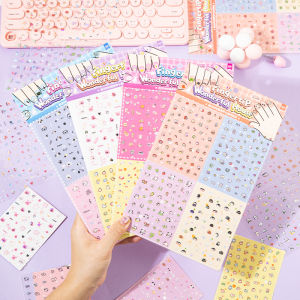 Mini Cute Pattern Pet Nose Stickers Transparent Decorative Materials for Childrens Nail Art And Bullet Journals Yu Xian Brand