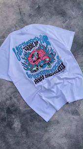 KAOS NEXTIME TSHIRT NEXTIME KAOS PRIA BAJU PRIA KAOS KATUN KAOS OVERSIZE KAOS PRIA IMAGINATION PUTIH