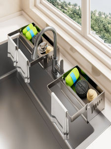 ROLONG | Multipurpose Drain Dishcloth Kitchen Organizer